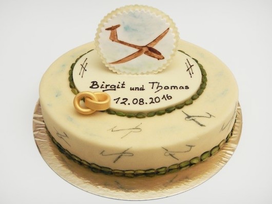 Torte mit Dekorierung